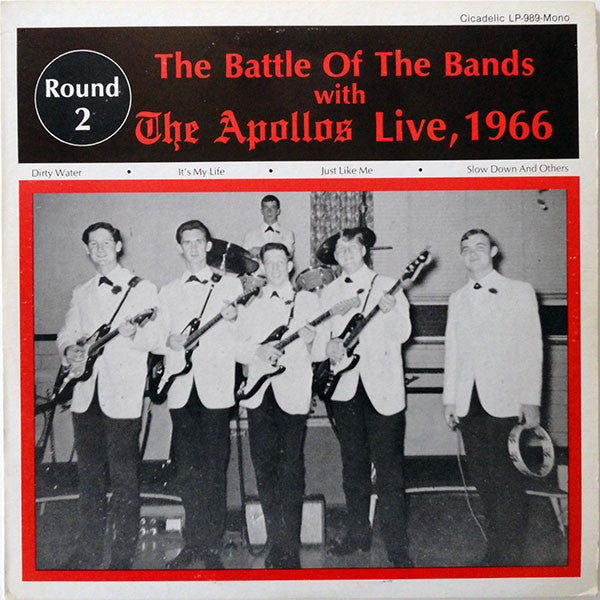 The Apollos ‎– The Battle Of The Bands With The Apollos Live, 1966 LP