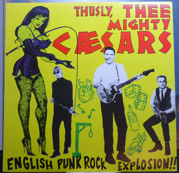 Thee Mighty Caesars ‎– English Punk Rock Explosion! LP