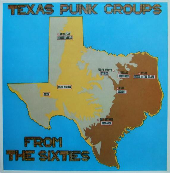 Various ‎– Texas Punk Groups From The Sixties LP (mint!)
