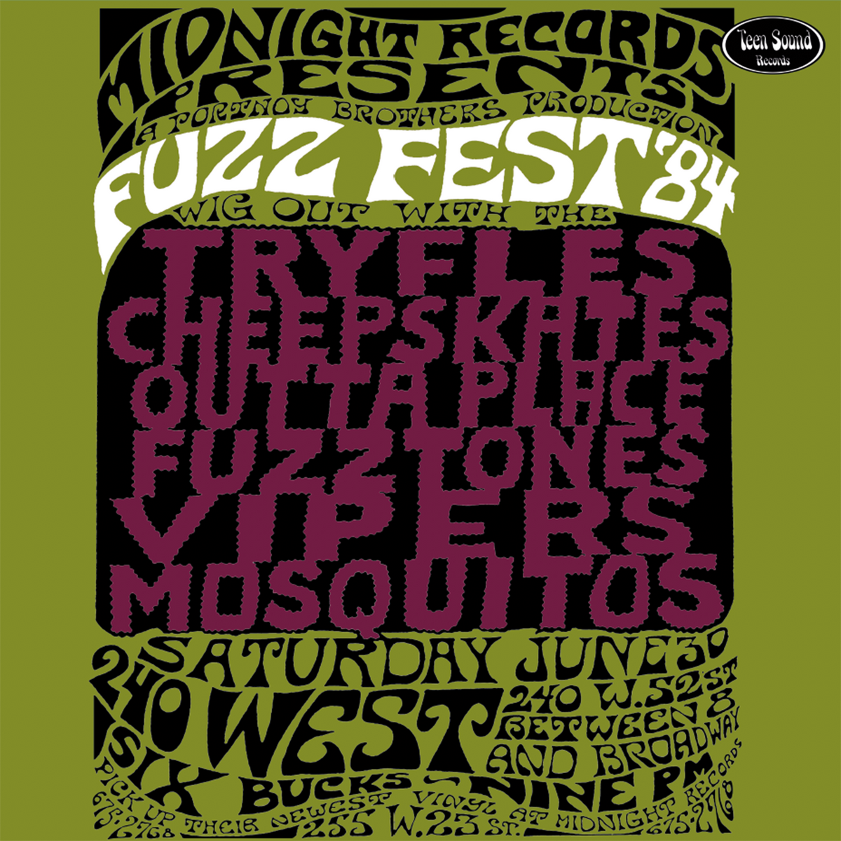 V/A "Fuzz Fest '84" LP Ltd ed/300