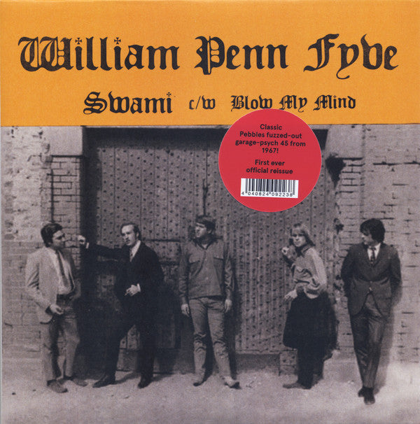William Penn Fyve ‎– Swami / Blow My Mind 45