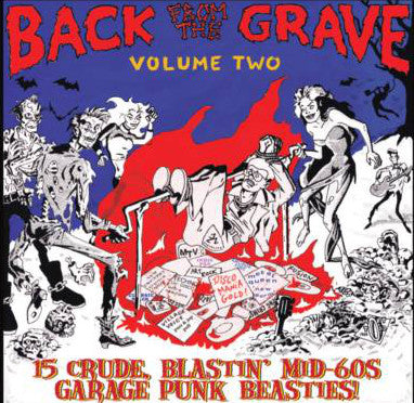 V/A "BACK ROM THE GRAVE" vol. 2 Crypt LP