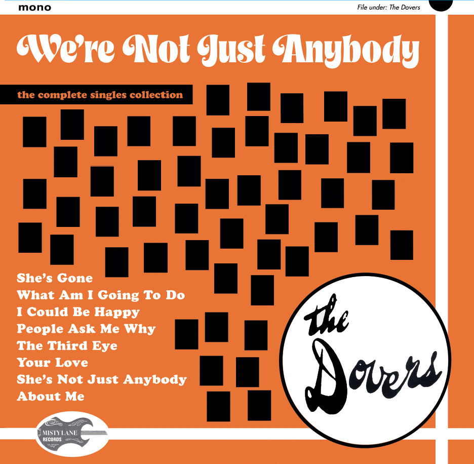 THE DOVERS "We're Not Just Anybody" (Remastered 2025 edition).