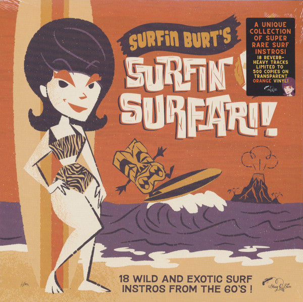 Various – Surfin Burt's Surfin Surfari! LP