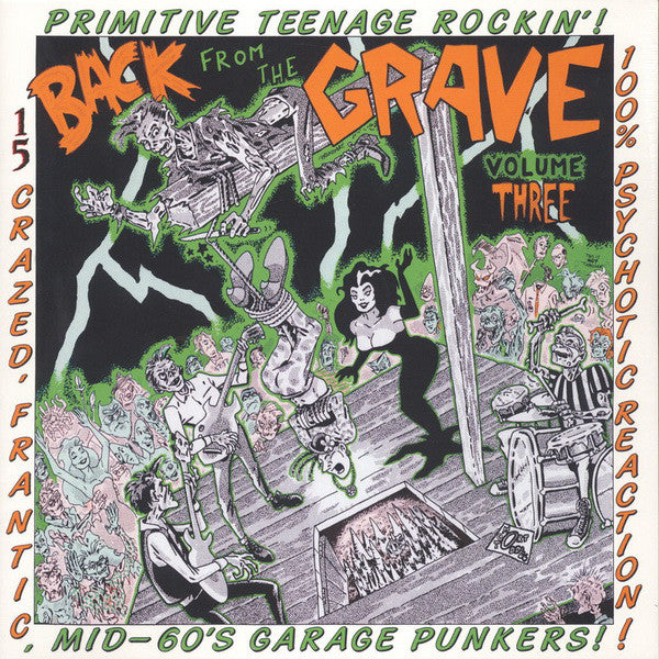 V/A "BACK FROM THE GRAVE" Vol. 3 Crypt LP