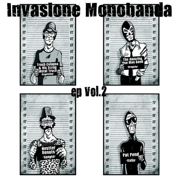 Various ‎– Invasione Monobanda EP Vol. 2 EP