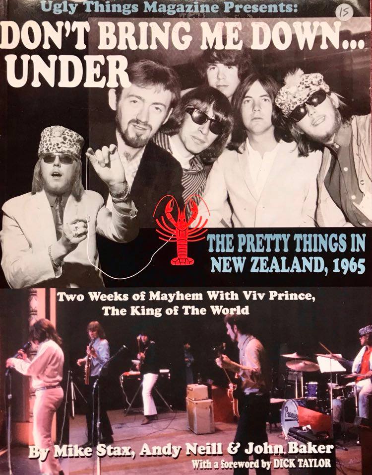 DON'T BRING ME DOWN (Book) The Pretty Things in New Zealand, 1965