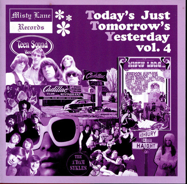 V/A "Today's Just Tomorrow's Yesterday" Vol. 4 (Misty Lane /Teen Sound) CD